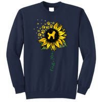 Poodle Mom Sunflower Poodle Lover Gifts Dog Mom Mama Tall Sweatshirt