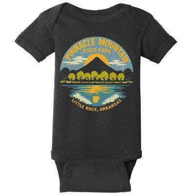 Pinnacle Mountain State Park Little Rock Arkansas Baby Bodysuit