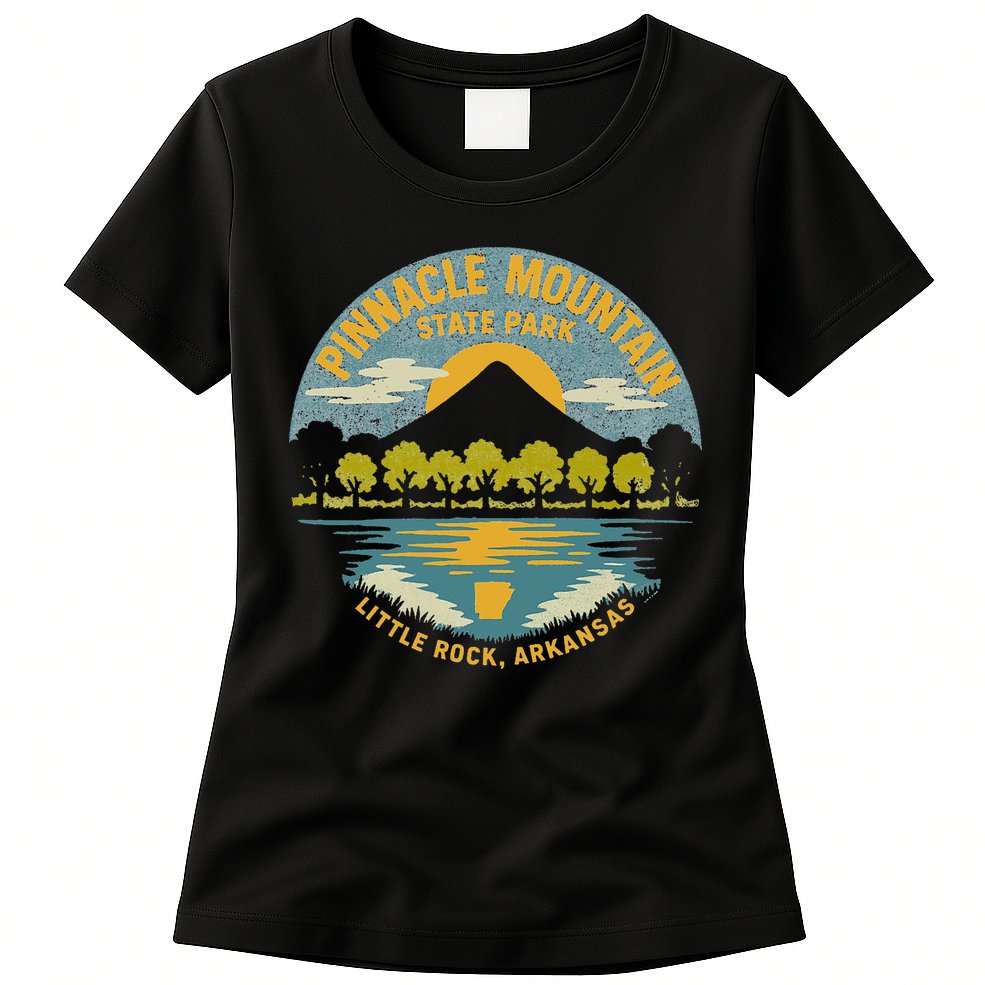 Pinnacle Mountain State Park Little Rock Arkansas Womens T-Shirt
