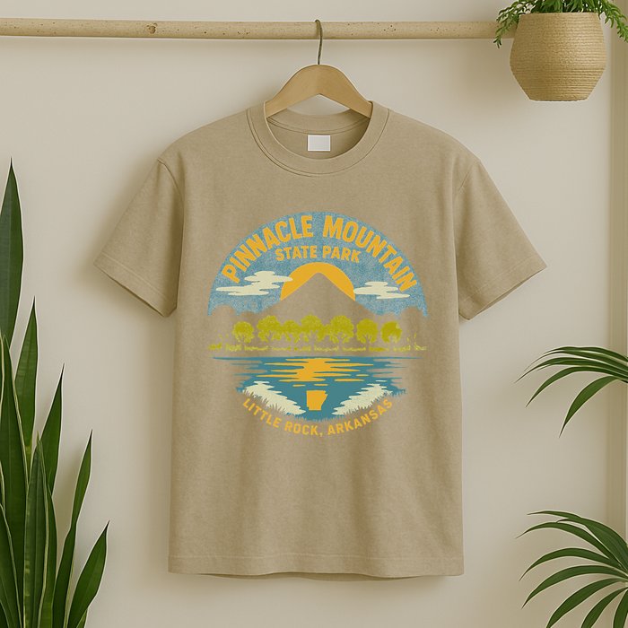 Pinnacle Mountain State Park Little Rock Arkansas T-Shirt