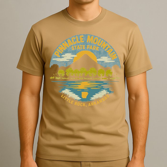 Pinnacle Mountain State Park Little Rock Arkansas T-Shirt