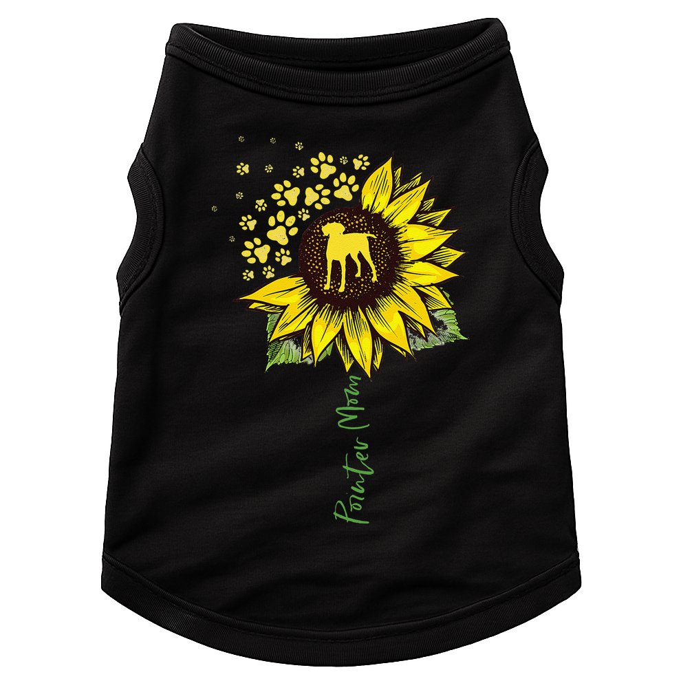 Pointer Mom Sunflower German Shorthaired Pointer Gifts Dog Doggie Tank