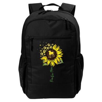 Pointer Mom Sunflower German Shorthaired Pointer Gifts Dog Backpack