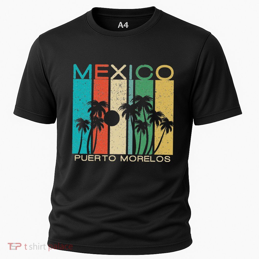 Puerto Morelos Souvenir Mexico Summer Gift Performance Shirt