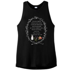 Practical Magic Salt Rosemary Lavender Love Ladies PosiCharge Tri-Blend Wicking Tank