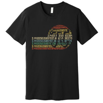 Pi Math Science STEM Vintage 3.14 Pi Day Premium T-Shirt