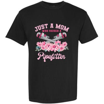 Pipefitter Mom Steamfitter Tradesman Plumber Mother's Day Garment-Dyed Heavyweight T-Shirt