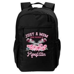 Pipefitter Mom Steamfitter Tradesman Plumber Mother's Day Daily Commute Backpack