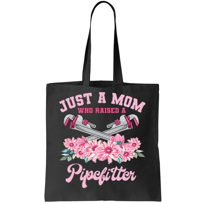 Pipefitter Mom Steamfitter Tradesman Plumber Mother's Day Tote Bag