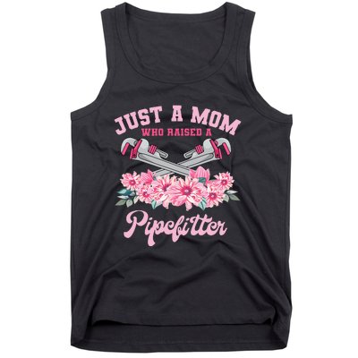 Pipefitter Mom Steamfitter Tradesman Plumber Mother's Day Tank Top