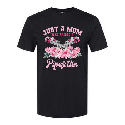 Pipefitter Mom Steamfitter Tradesman Plumber Mother's Day Softstyle CVC T-Shirt