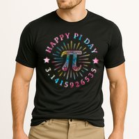 Pi Math Teacher Funny Gift Happy Pi Day With Tie Dye Style Cool Gift Cooling Performance Crew T-Shirt