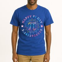 Pi Math Teacher Funny Gift Happy Pi Day With Tie Dye Style Cool Gift Tall T-Shirt