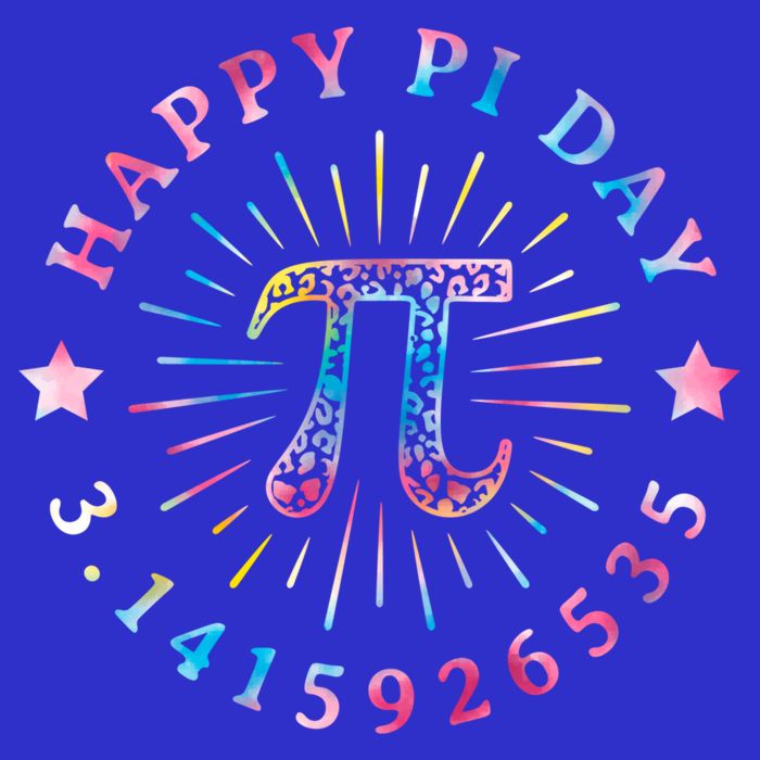 Pi Math Teacher Funny Gift Happy Pi Day With Tie Dye Style Cool Gift Tall T-Shirt