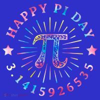 Pi Math Teacher Funny Gift Happy Pi Day With Tie Dye Style Cool Gift Women's V-Neck T-Shirt