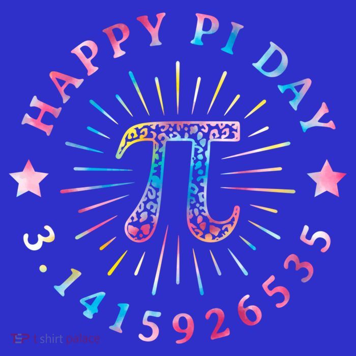 Pi Math Teacher Funny Gift Happy Pi Day With Tie Dye Style Cool Gift Kids T-Shirt