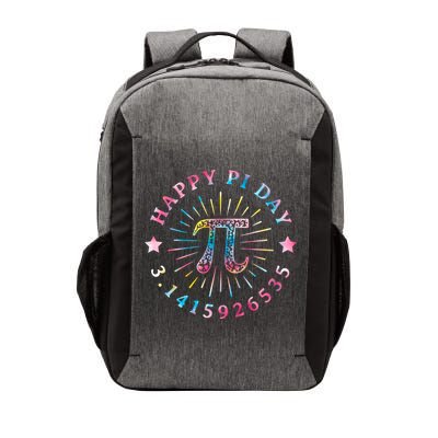 Pi Math Teacher Funny Gift Happy Pi Day With Tie Dye Style Cool Gift Vector Backpack