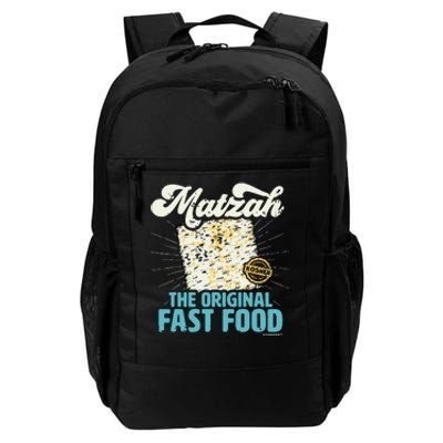 Passover Matzah The Original Fast Food Funny Seder Gift Daily Commute Backpack