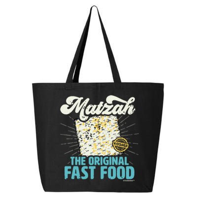 Passover Matzah The Original Fast Food Funny Seder Gift 25L Jumbo Tote