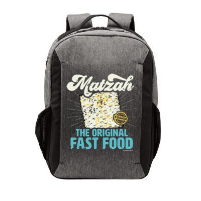 Passover Matzah The Original Fast Food Funny Seder Gift Vector Backpack