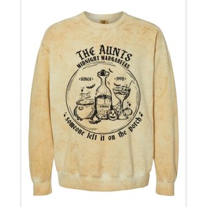 Practical Magic The Aunts Midnight Margaritas Colorblast Crewneck Sweatshirt