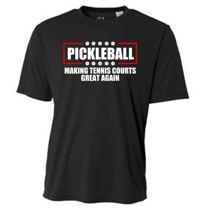 Pickleball Making Tennis Courts Great Again Cooling Performance Crew T-Shirt