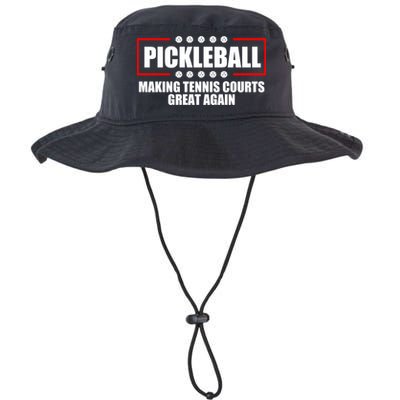 Pickleball Making Tennis Courts Great Again Bucket Hat