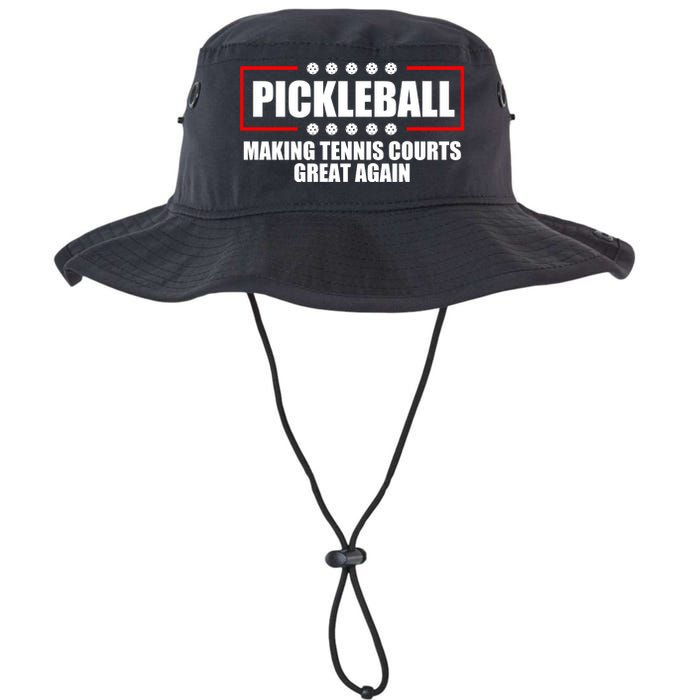 Pickleball Making Tennis Courts Great Again Legacy Cool Fit Booney Bucket Hat