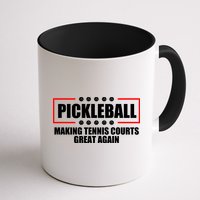 Pickleball Making Tennis Courts Great Again Mug