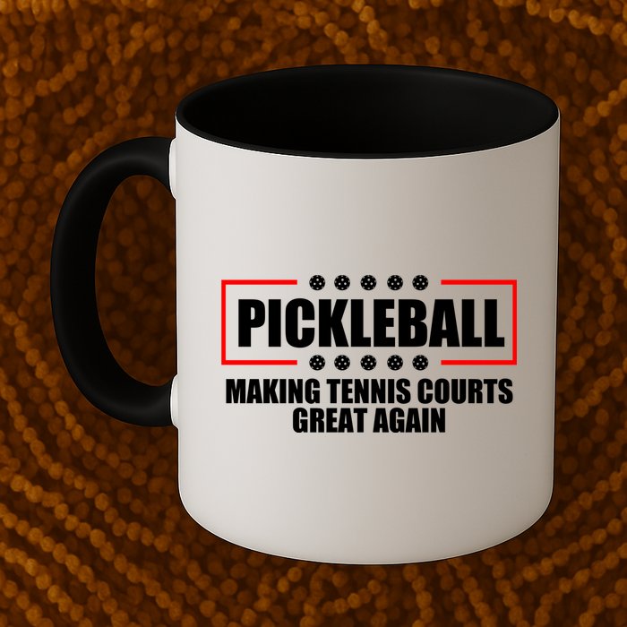Pickleball Making Tennis Courts Great Again Mug