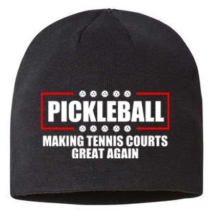 Pickleball Making Tennis Courts Great Again Sustainable Beanie