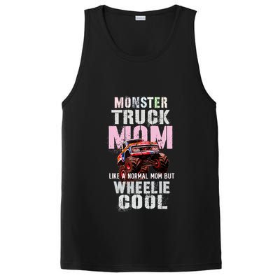 Pink MONSTER Truck MOM Like Normal Mama But Wheelie Cool PosiCharge Competitor Tank