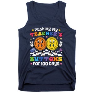 Pushing My TeacherS Buttons For 100 Days 100 Days Of School Tank Top