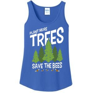 Plant More Trees Save The Bees Gift Ladies Essential Tank