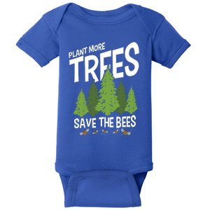 Plant More Trees Save The Bees Gift Baby Bodysuit