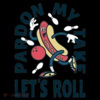 Pardon My Take Let's Roll Drawstring Bag