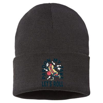 Pardon My Take Let's Roll Sustainable Knit Beanie