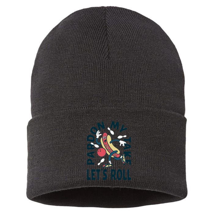 Pardon My Take Let's Roll Sustainable Knit Beanie