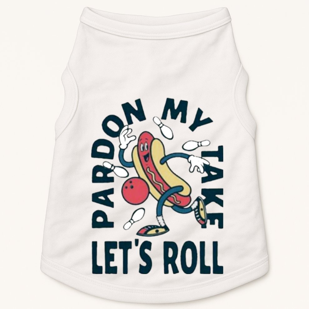 Pardon My Take Let's Roll Doggie Tank