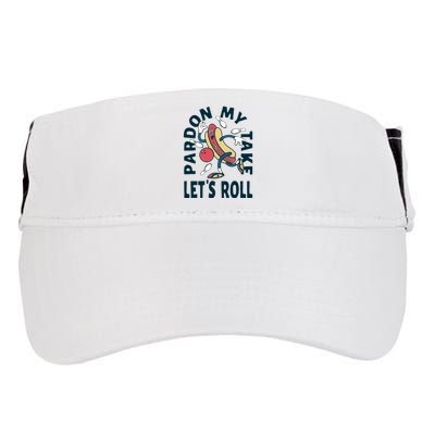 Pardon My Take Let's Roll Adult Drive Performance Visor