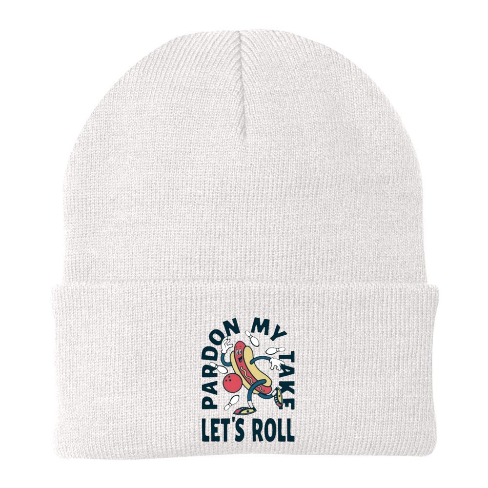 Pardon My Take Let's Roll Beanie