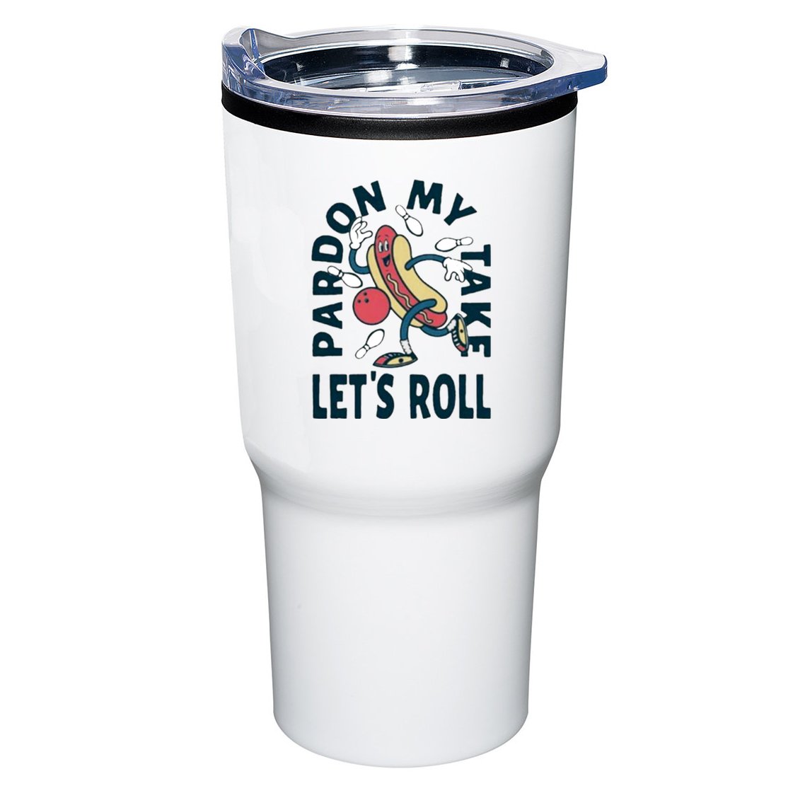 Pardon My Take Let's Roll Tumbler