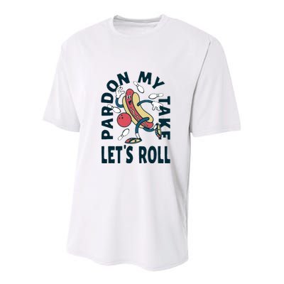 Pardon My Take Let's Roll Youth Performance Sprint T-Shirt