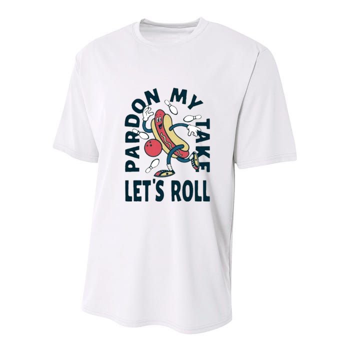 Pardon My Take Let's Roll Youth Performance Sprint T-Shirt