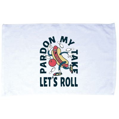 Pardon My Take Let's Roll Microfiber Hand Towel