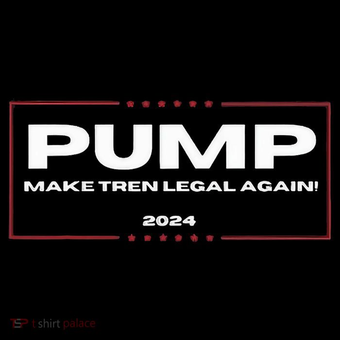 Pump Make Tren Legal Again 2024 Youth Performance Sprint T-Shirt