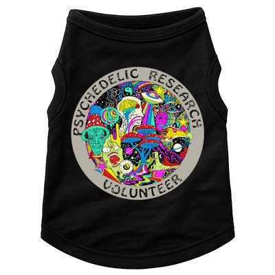 Psychedelic Mushroom Trip Psychedelic Research Gift Doggie Tank