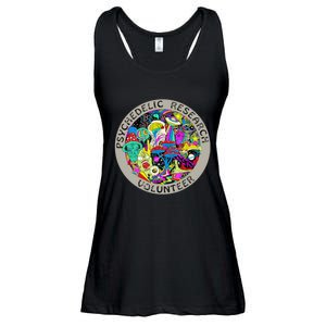 Psychedelic Mushroom Trip Psychedelic Research Gift Ladies Essential Flowy Tank