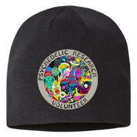 Psychedelic Mushroom Trip Psychedelic Research Gift Sustainable Beanie