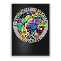 Psychedelic Mushroom Trip Psychedelic Research Gift Poster